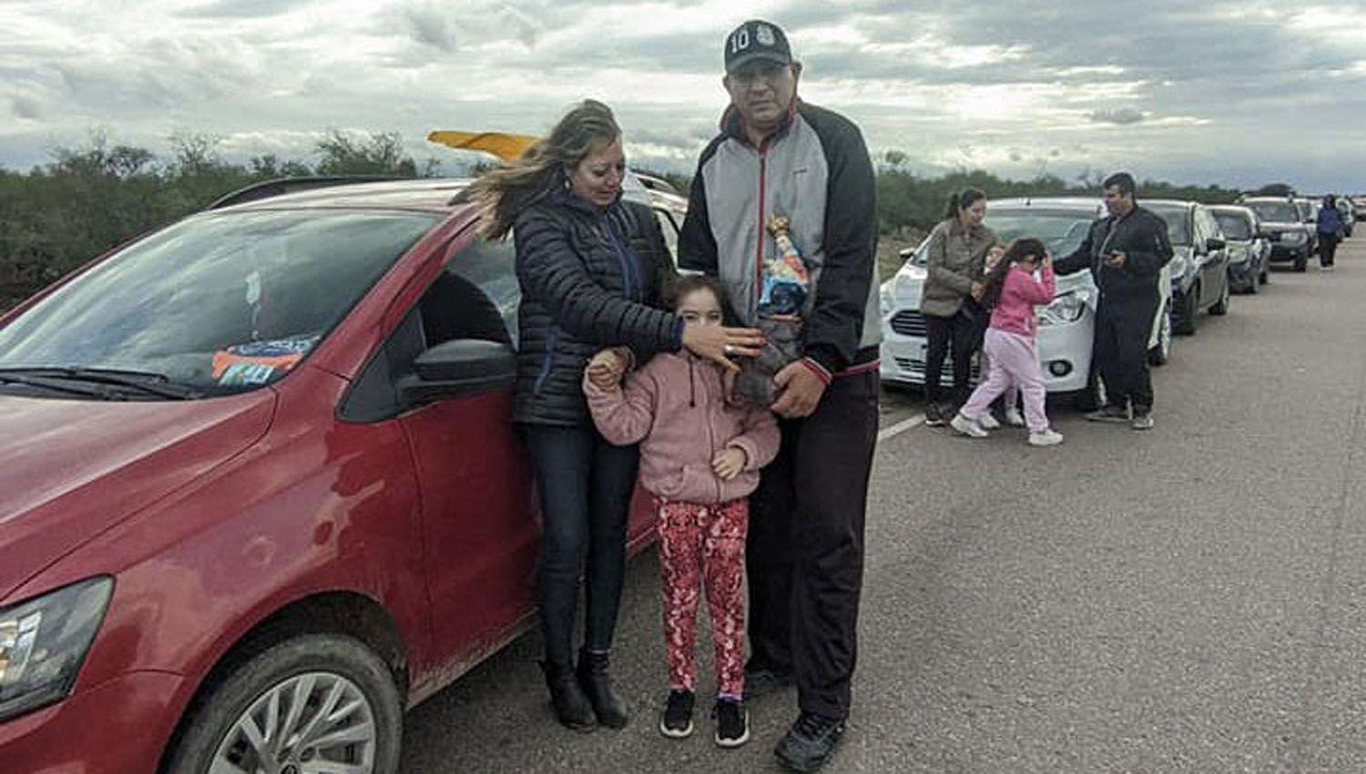 Se realizoacute la bendicioacuten de vehiacuteculos a la vera del riacuteo Dulce en Los Telares