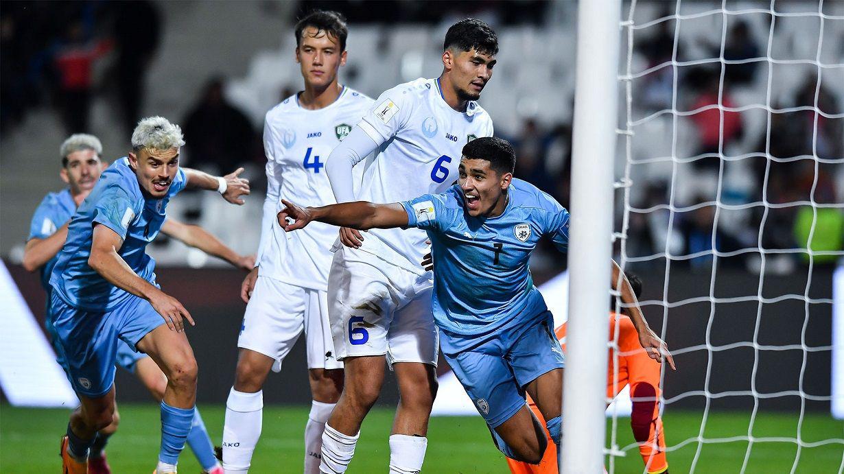 Con un gol en tiempo de descuento Israel pasoacute a cuartos de final y dejoacute afuera a Uzbekistaacuten