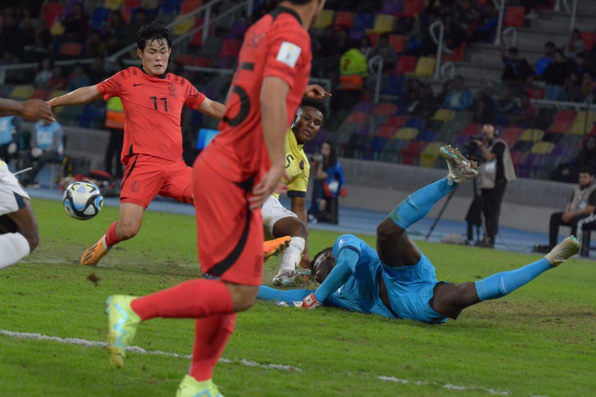 Corea del Sur derrotoacute a Ecuador y estaacute en cuartos de final