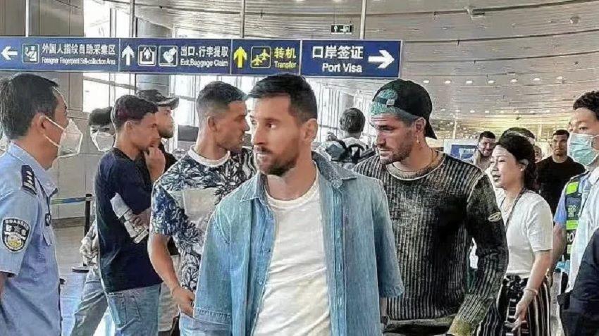 Lionel Messi ya estaacute en Beijing- furor por los amistosos de la Seleccioacuten Argentina