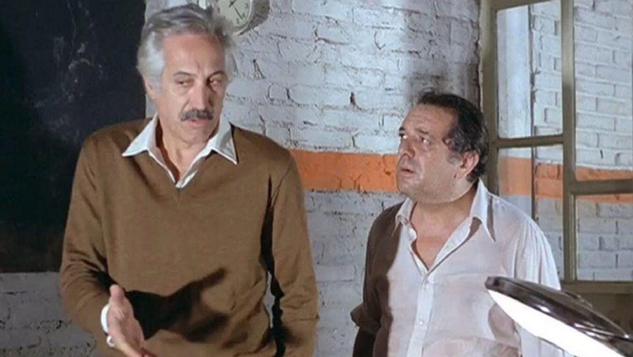 Federico Luppi y Julio De Grazia en una escena del gran filme argentino de Fernando Ayala

