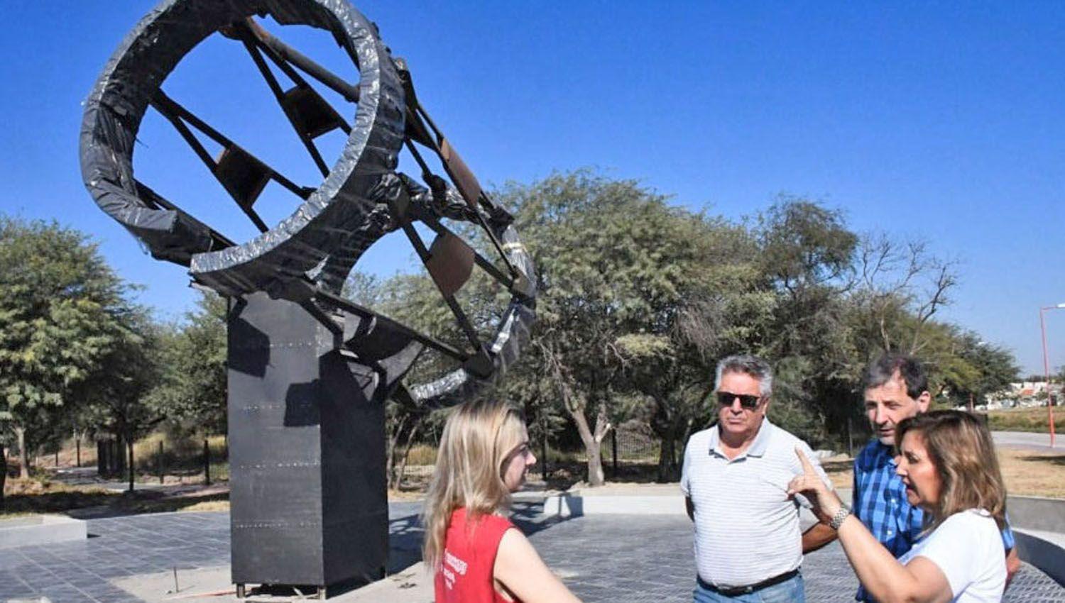 Fuentes supervisoacute el avance de la obra del Parque Ecoloacutegico