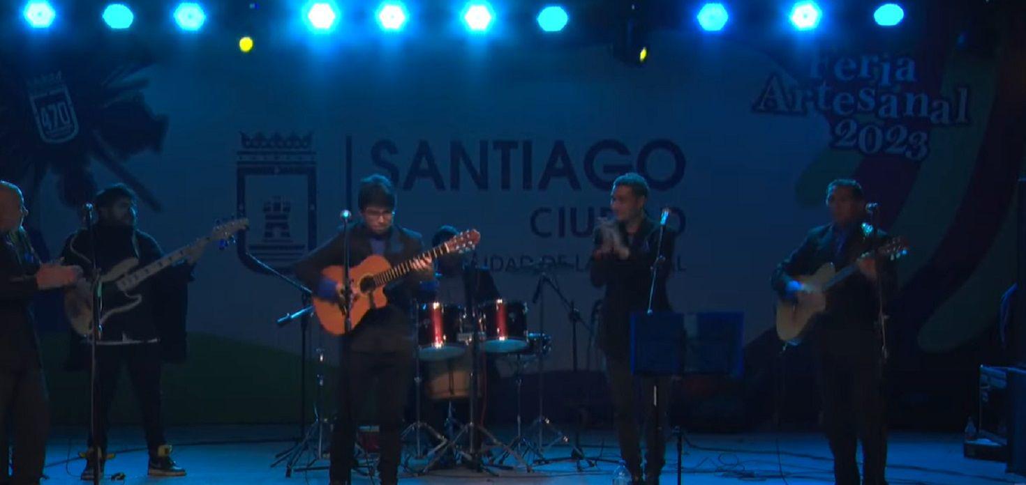 Seguiacute EN VIVO la actuacioacuten de los artistas en la Feria Artesanal 2023