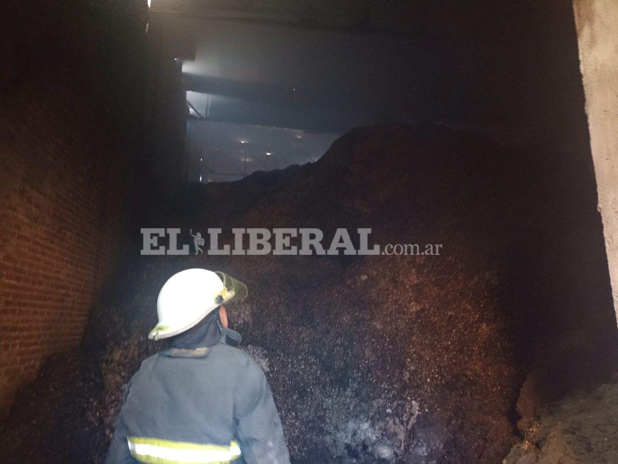 Tras maacutes de 6 horas de trabajo controlaron el fuego en la algodonera del barrio Los Lagos