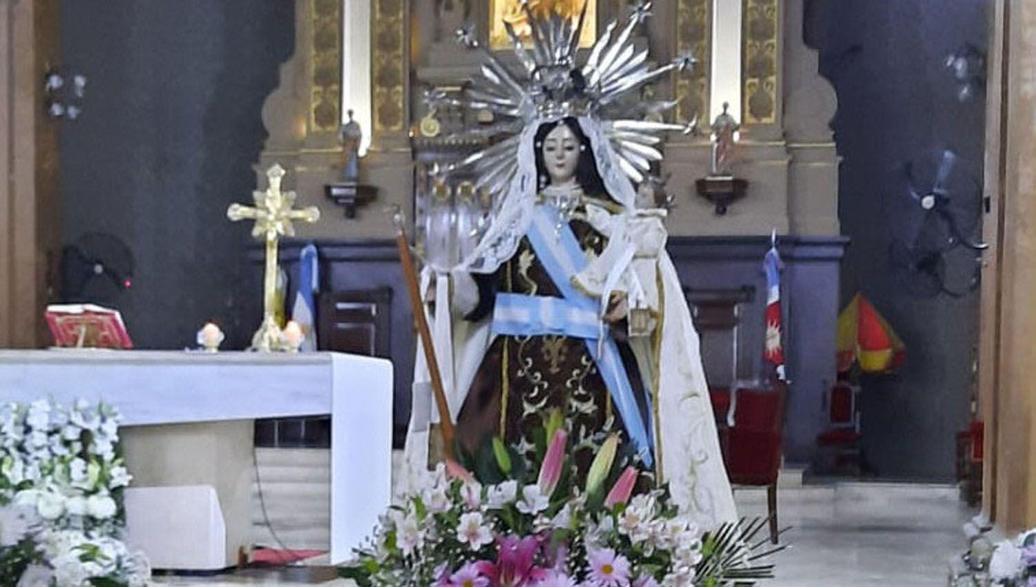 Fiesta patronal- la imagen de Nuestra Sentildeora del Carmen visitaraacute hoy el palacio municipal