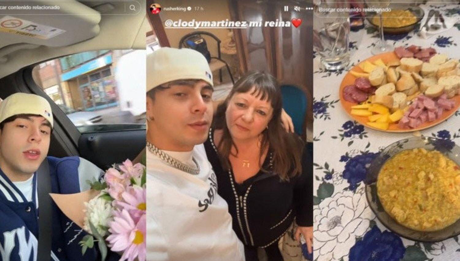 Rusherking llevoacute flores para una fan que le invitoacute arroz con pollo