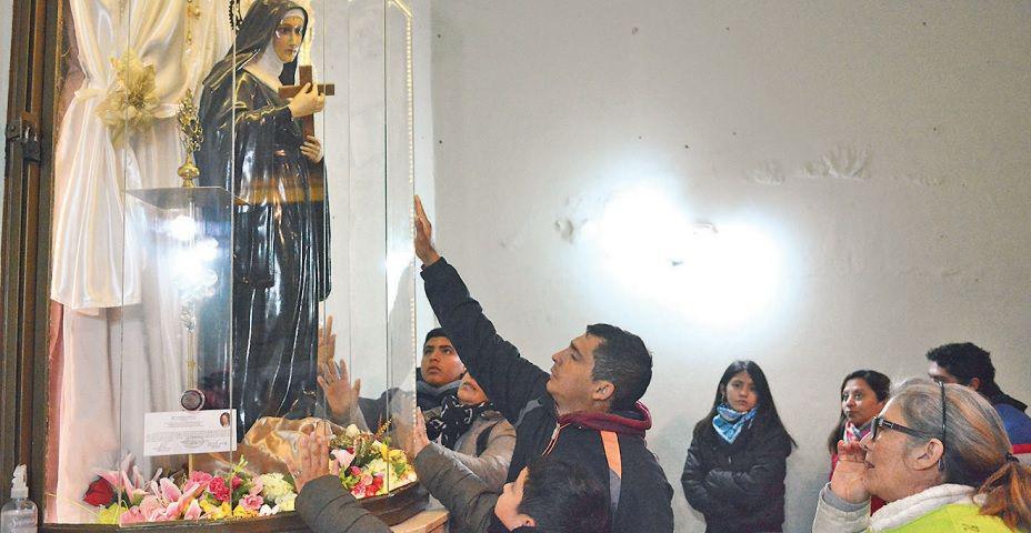 Fiesta patronal- mantildeana se realizaraacuten los actos en honor a Santa Rita de Casia en el barrio Jorge Newbery