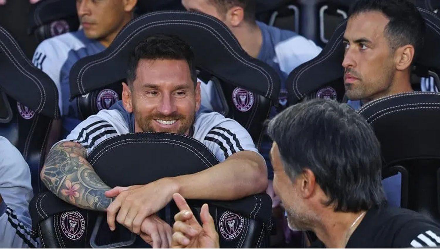 Con un golazo de Messi el Inter le ganoacute al Cruz Azul