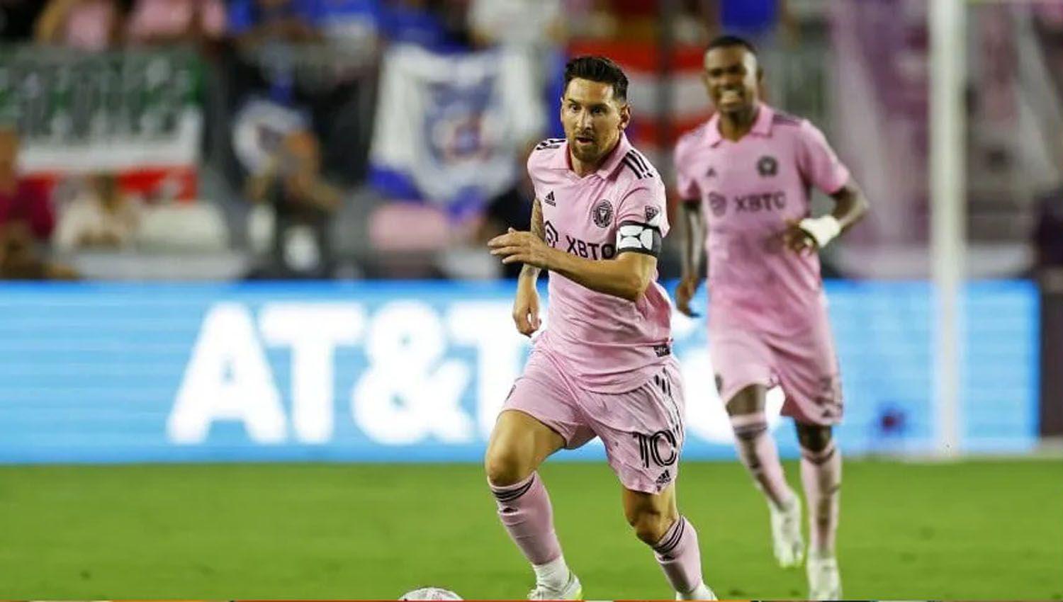 Con un golazo de Messi el Inter le ganoacute al Cruz Azul
