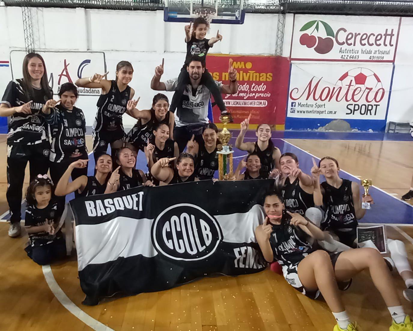 El equipo femenino de Oliacutempico se consagroacute campeoacuten de la Superliga U15