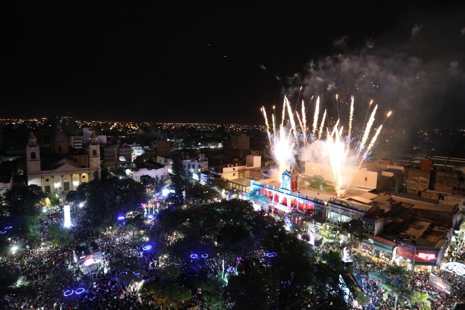 FIESTA- El momento en el que Santiago del Estero cumplioacute los 470 antildeos