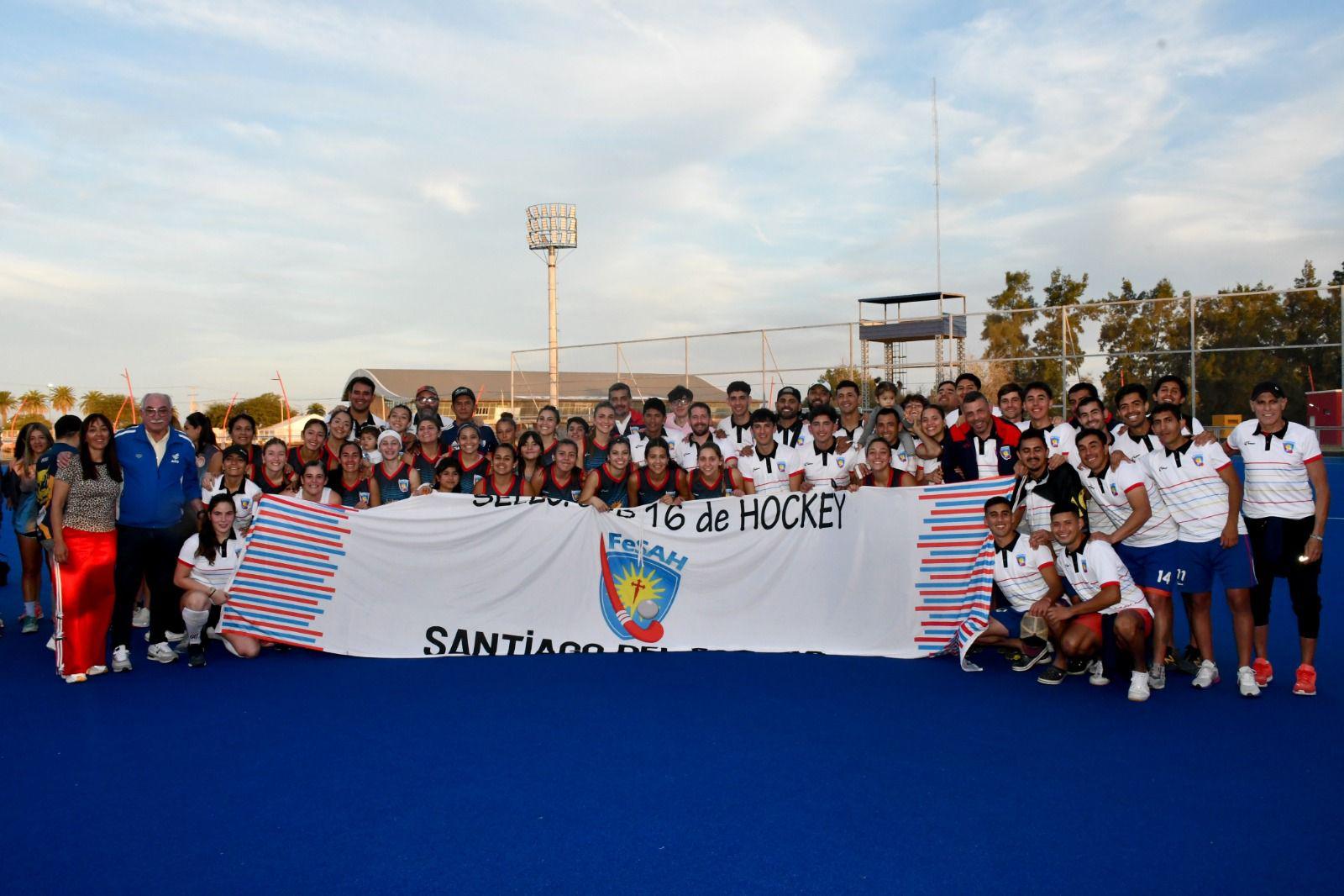 Los Seleccionados Santiaguentildeos de hockey lograron el ascenso a la Categoriacutea A