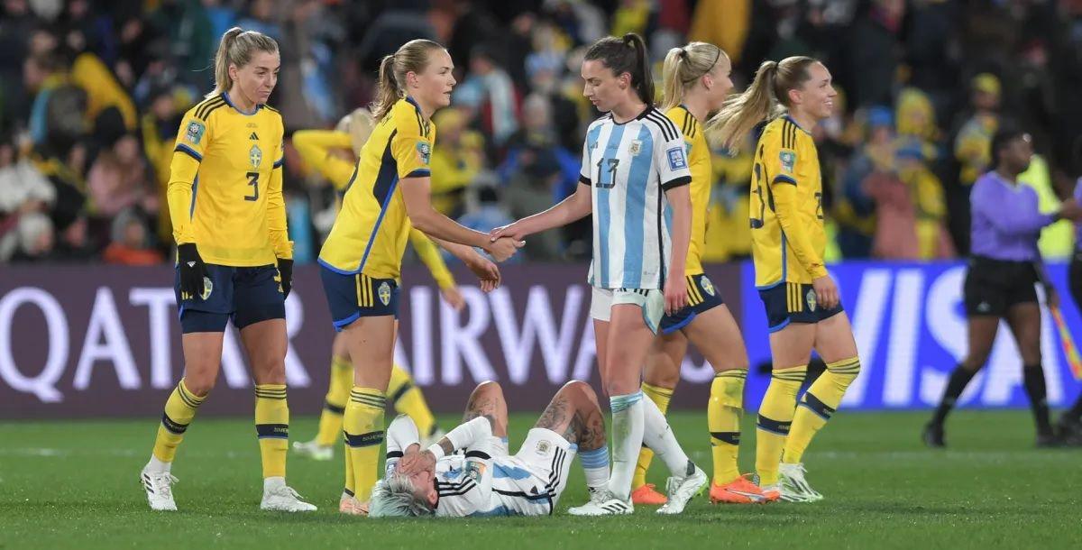 Argentina dice adioacutes al Mundial Femenino tras caer ante Suecia