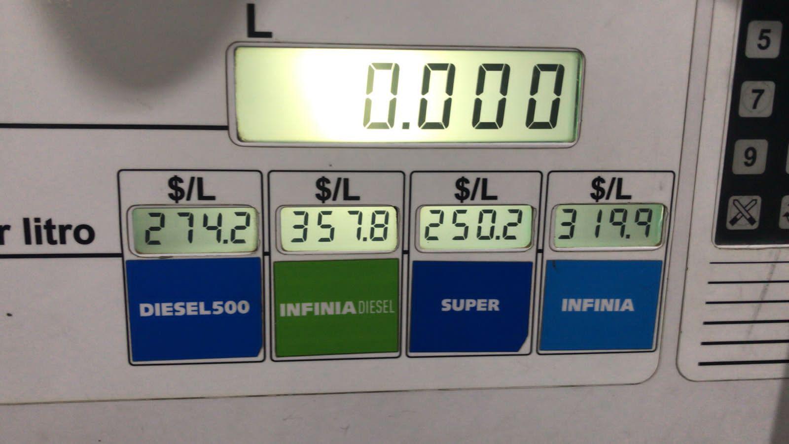 YPF ya aplica el aumento del 45-en-porciento- en combustibles