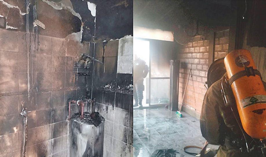 Voraz incendio causoacute paacutenico en el barrio Mariano Moreno