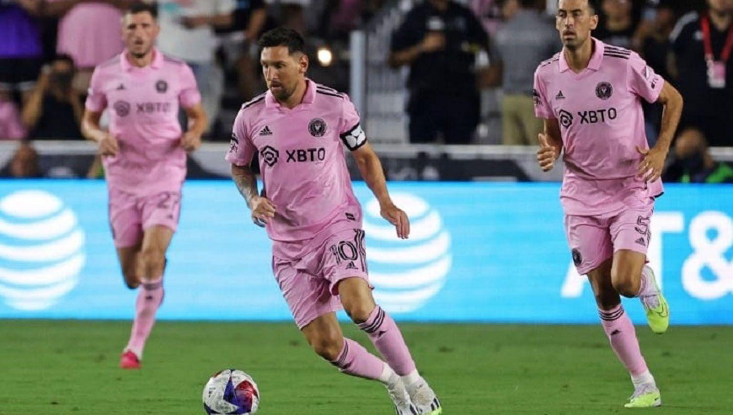 EN VIVO- Con un tanto de Lionel Messi Inter Miami golea 4-1 a Philadelphia Union