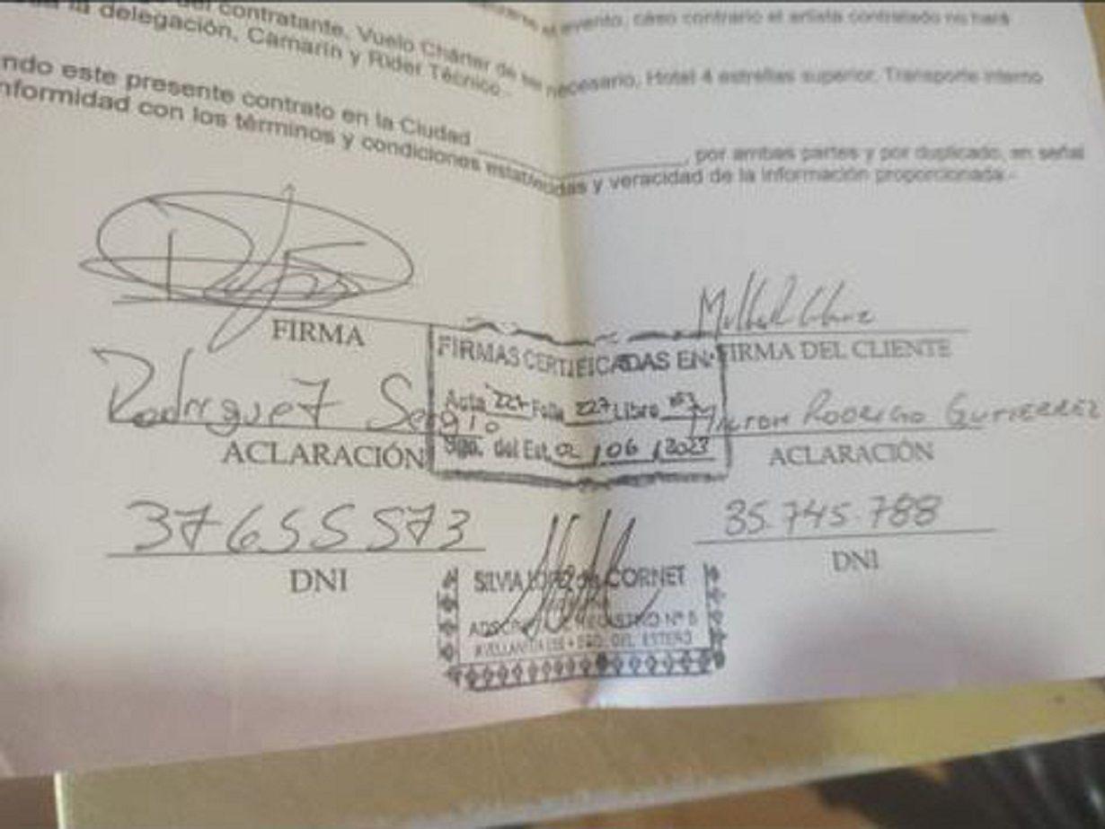 Riojano acusado de estafa en US 20500- Yo no tengo la plata