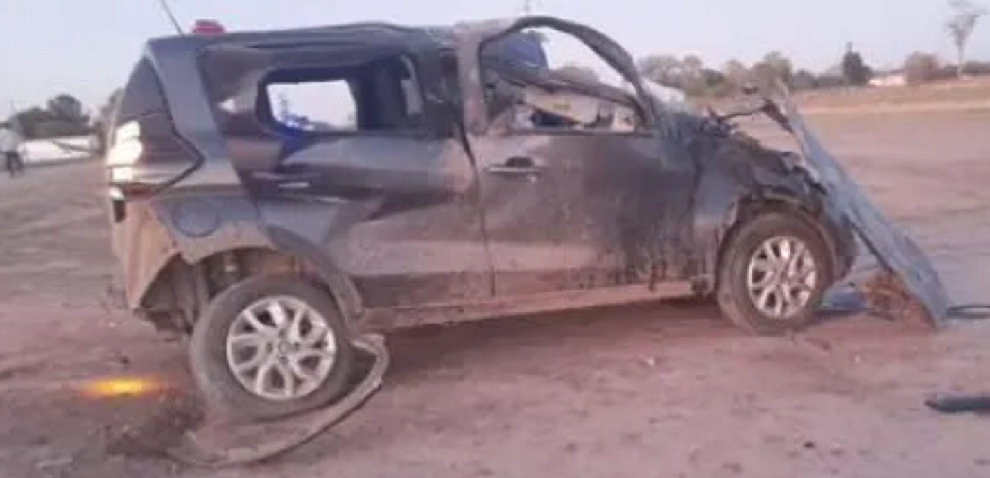 Brutal accidente provocoacute la muerte de tres santiaguentildeos en Chaco