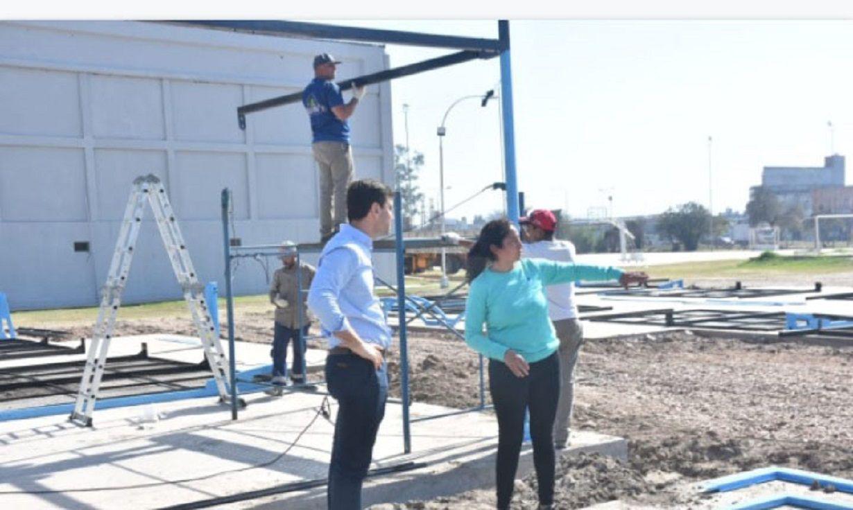Las Termas contaraacute pronto con 4 canchas de Paacutedel panoraacutemicas