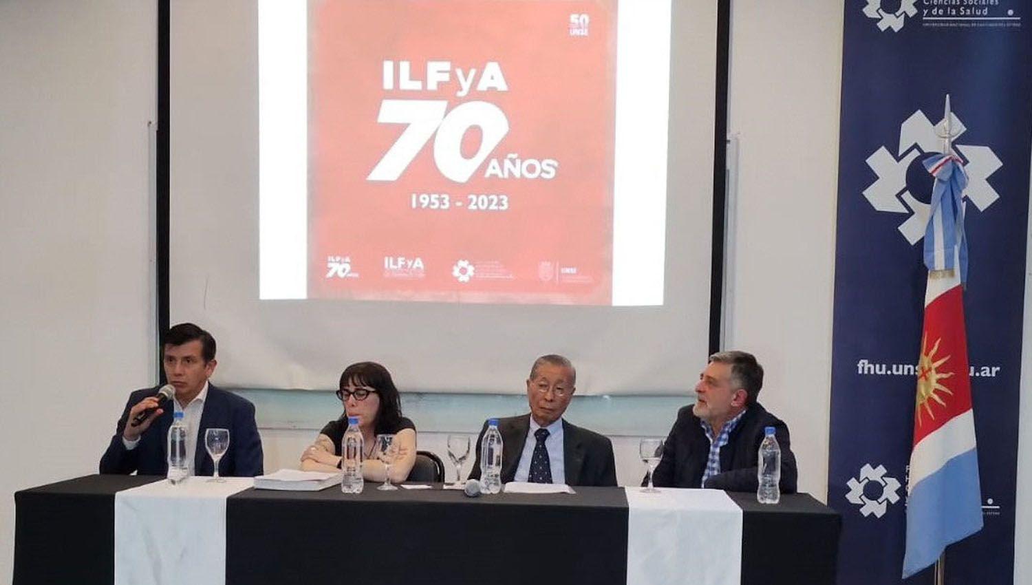 La Facultad de Humanidades celebroacute los 70 antildeos del Ilfya