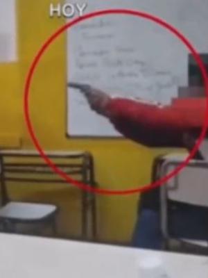 Alumno apuntoacute y gatilloacute con un arma a un profesor