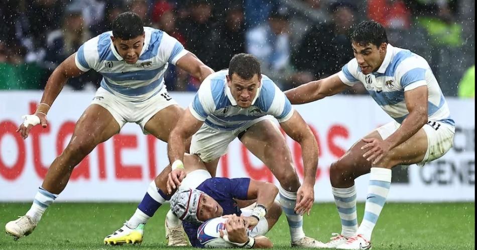 Los Pumas vencen a Samoa por diez puntos tras el primer tiempo en Saint-Etienne