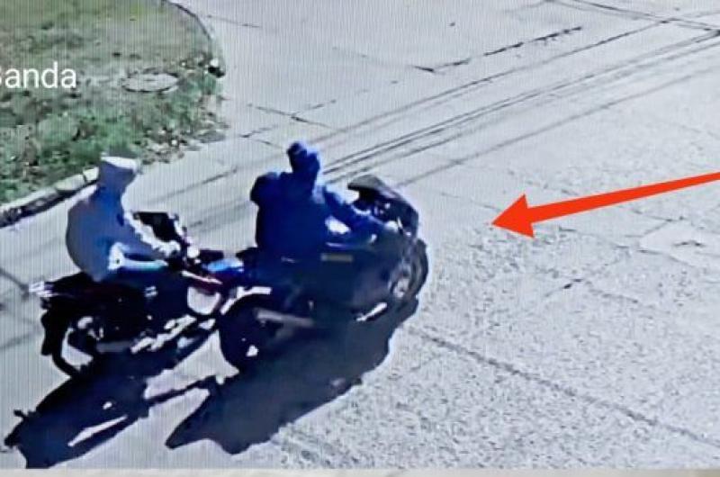 Caacutemaras de Alerta Banda permitieron recuperar una moto que habiacutea sido robada