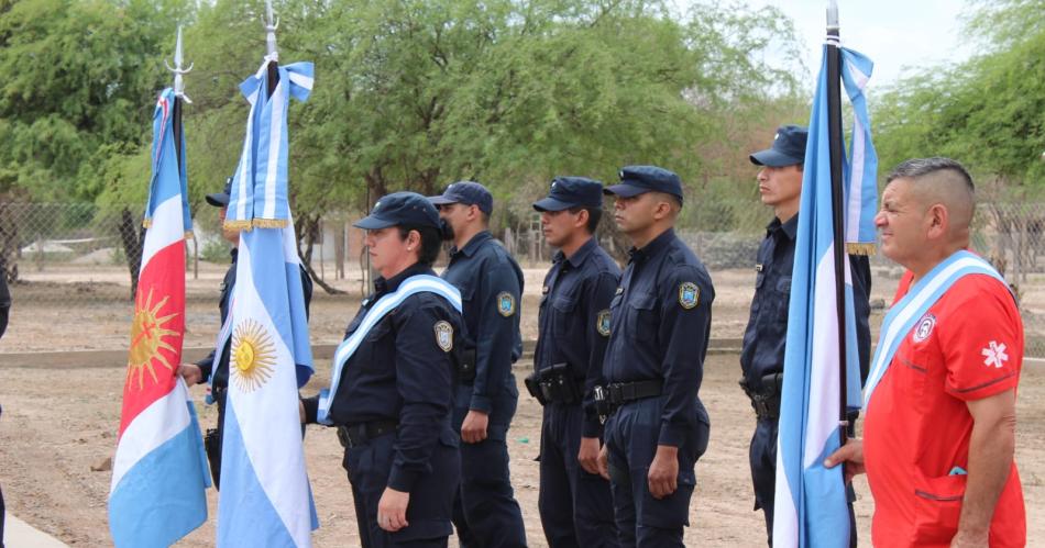 Inauguran dos nuevos Destacamentos Policiales en   los parajes Candelaria y Ranchillo