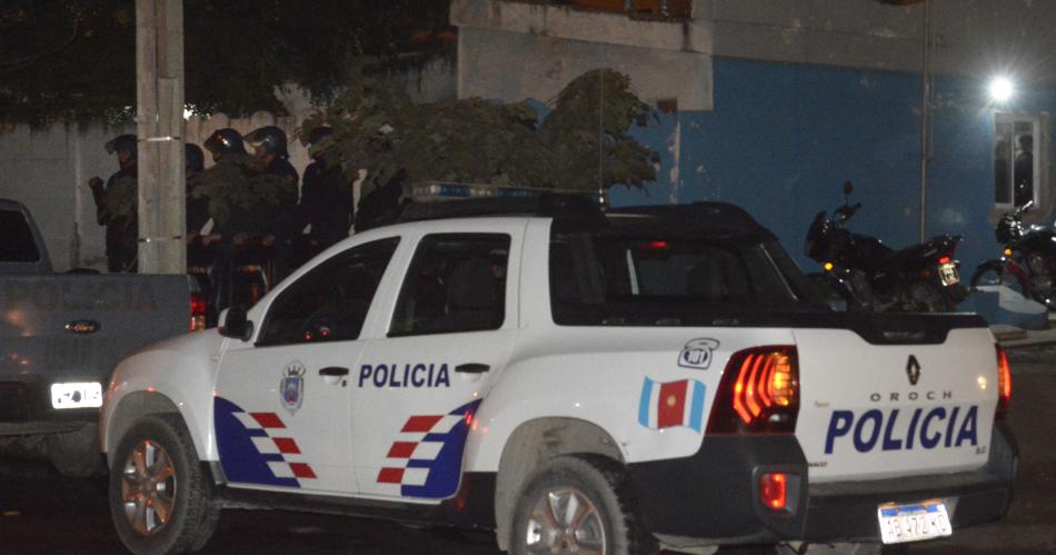 DESPLIEGUE Tras la denuncia la fiscal solicitó la detención y la jueza dio luz verde por lo que fue buscado por la Policía