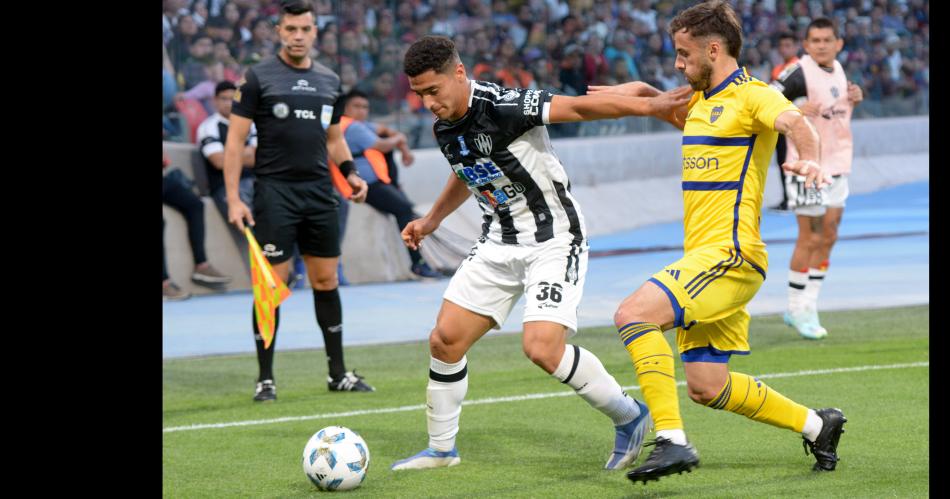 Pocho Gómez se ganó su lugar en el once