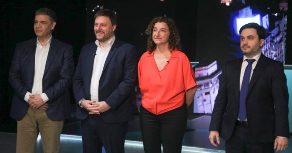 Fuerte cruces entre los cuatro candidatos a jefe de Gobierno portentildeo