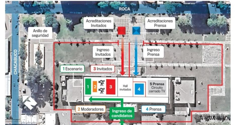 El Foacuterum estaraacute blindado el domingo para albergar al primer Debate Presidencial 2023