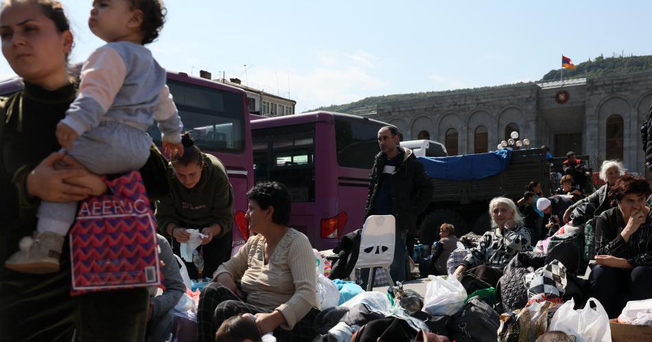 Por queacute razoacuten huyoacute la poblacioacuten armenia de Nagorno Karabaj