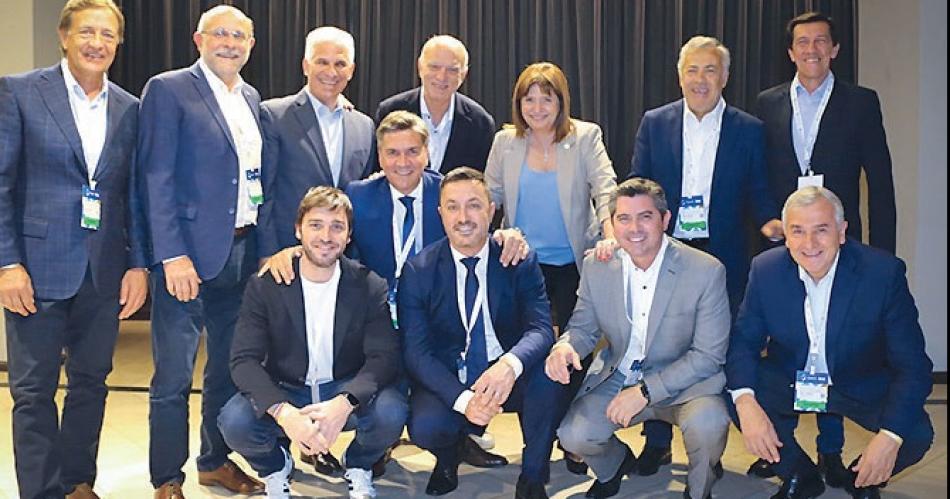 Alfredo Cornejo y Claudio Poggi expresaron su respaldo a Bullrich