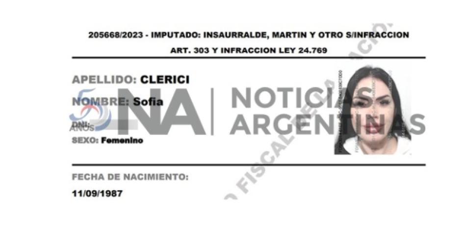 Fiscal solicitoacute buscar imaacutegenes de Insaurralde y Clerici en Ezeiza