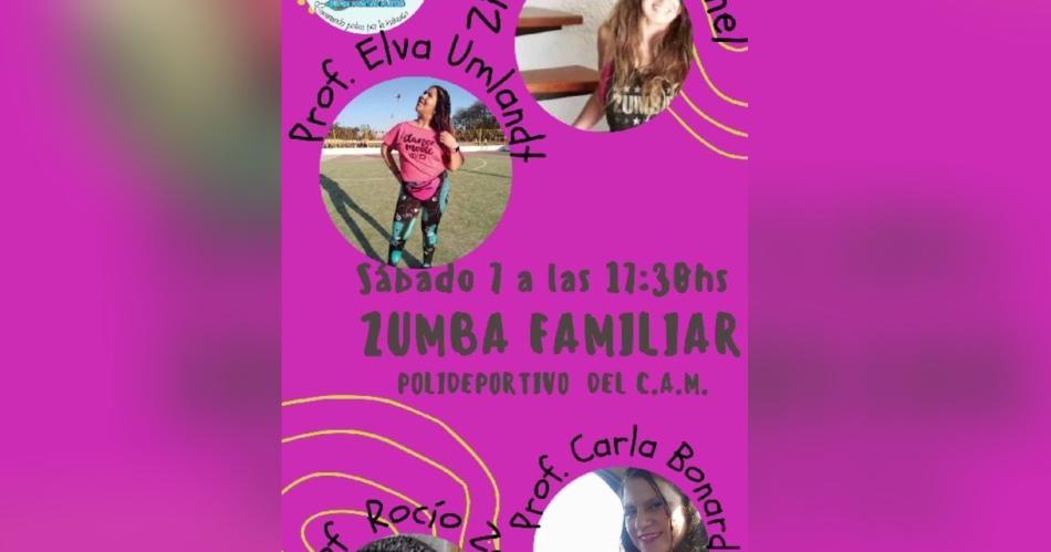El CAM Mariacutea Magdalena de Clodomira invita a una clase maacutester de zumba