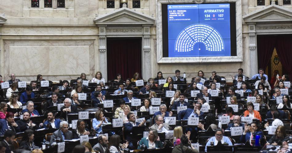 Diputados aproboacute el proyecto Compre sin IVA y pasoacute al Senado