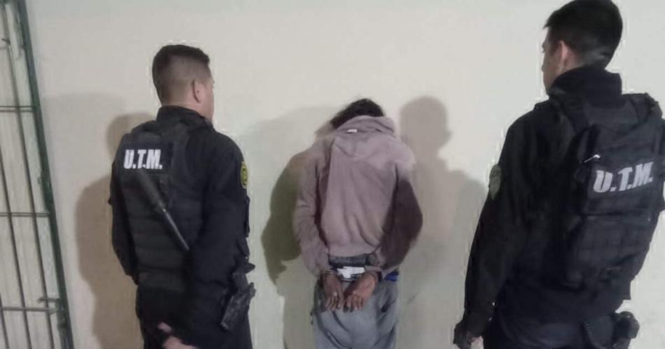 PRESO Por orden de la Fiscalía de turno el violento sujeto quedó tras las rejas alojado en la Comisaría 16