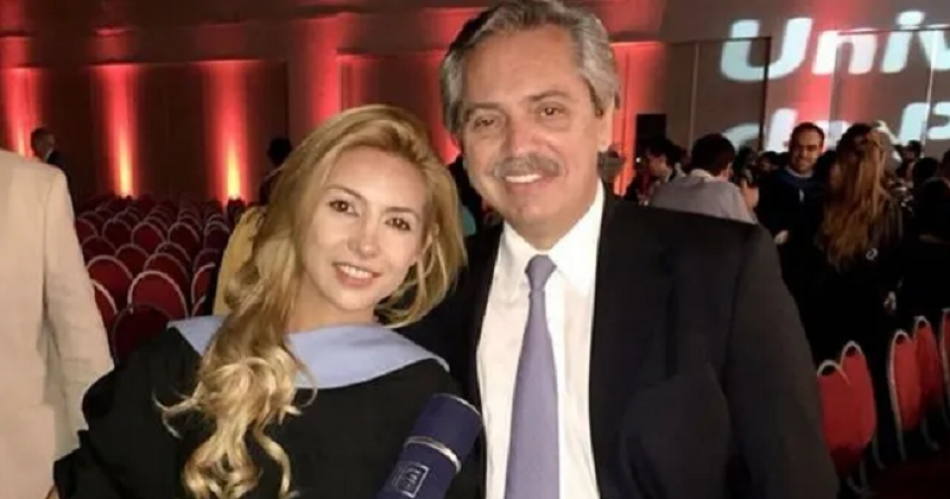 Alberto Fernndez y Fabiola Yañez