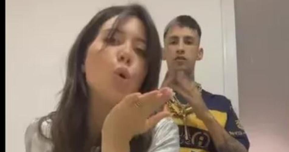 Wanda y L-Gante se muestran muy juntos en un video casero