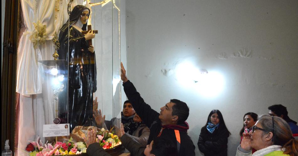 Mantildeana seraacuten los actos mensuales por Santa Rita