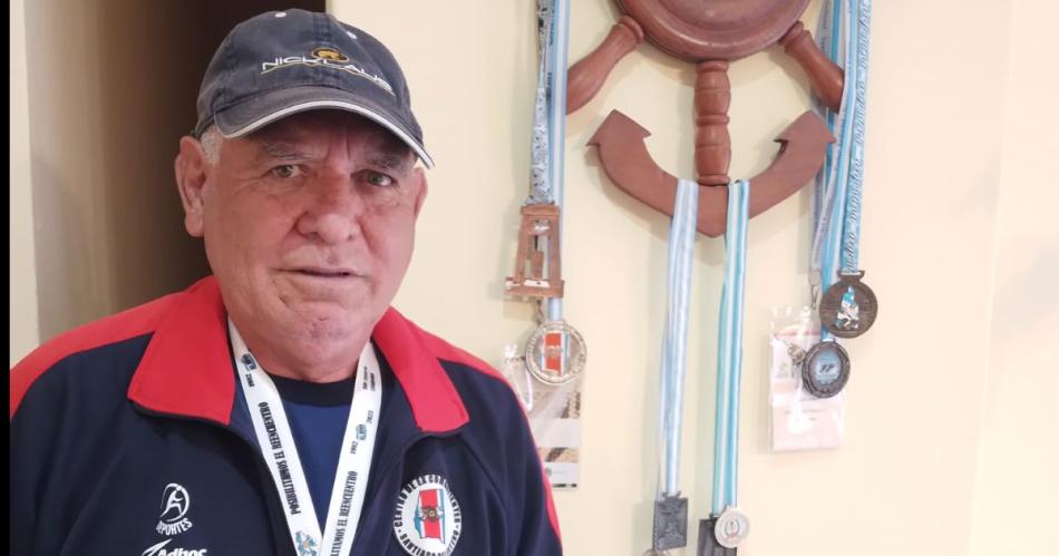 El Veterano de Guerra de Malvinas Toribio Sosa ganoacute una medalla de plata