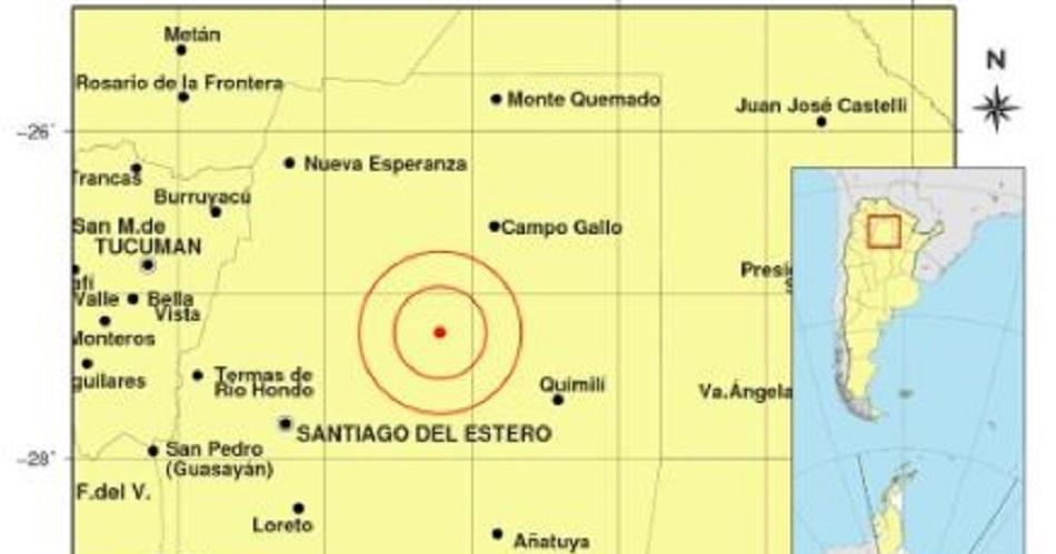 Fuerte sismo sacudioacute a Santiago durante la mantildeana de este martes
