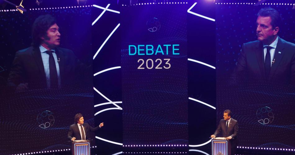 VIDEO Reviviacute el Debate Presidencial completo entre Massa y Milei