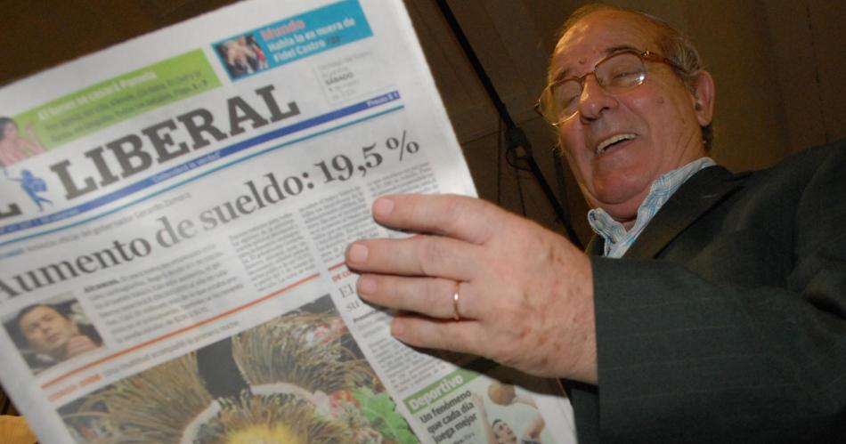 Nano fue un ferviente colaborador de EL LIBERAL