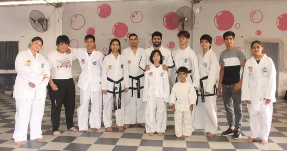 Realizaron importantes evaluaciones de taekwondo en Colonia El Simbolar