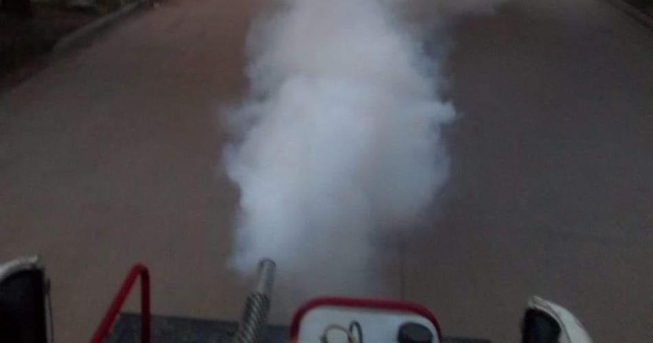 Difunden el cronograma de fumigacioacuten contra el dengue en Antildeatuya