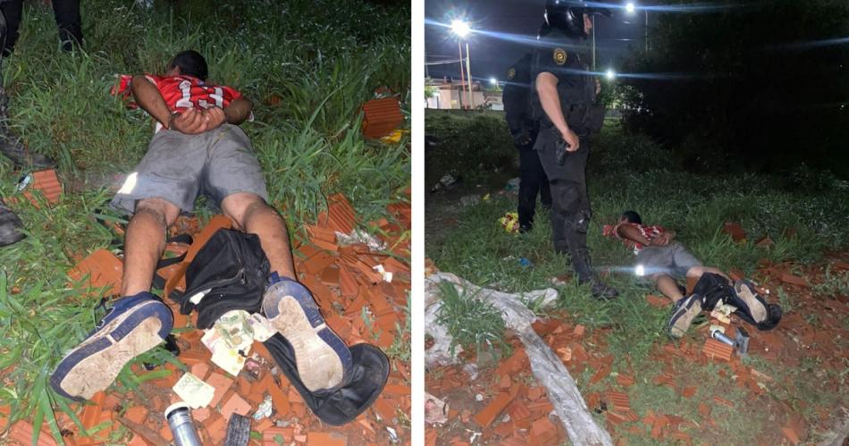 Escurridizo ladroacuten fue detenido en la madrugada cerca de un boliche