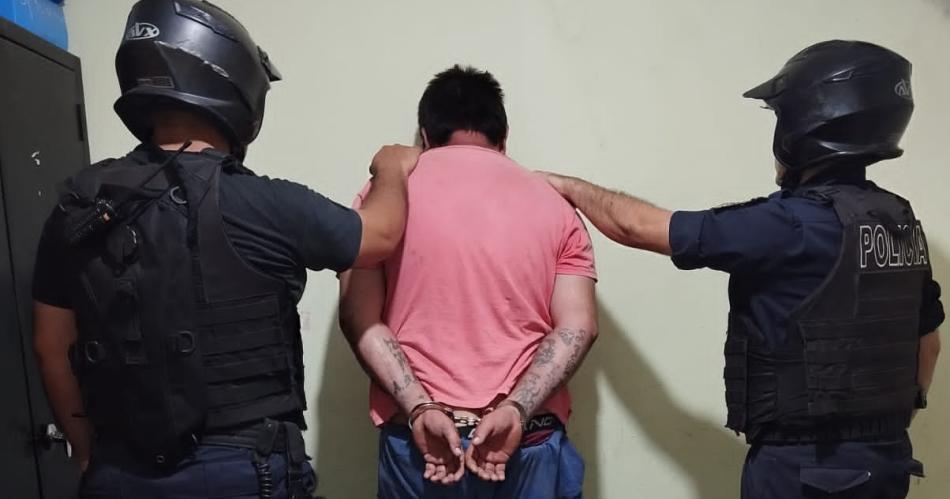 Fue detenido por un robo y agredioacute a la policiacutea tras su aprehensioacuten