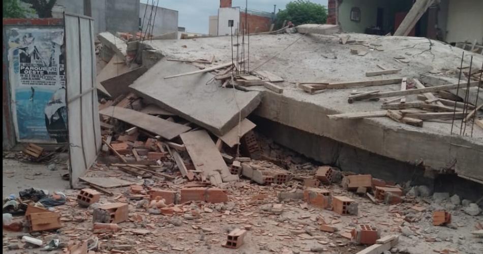 Impresionante- Se derrumboacute un edificio en construccioacuten del barrio Rivadavia 